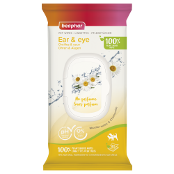 Pet Wipes Ear & Eye (30 Wipes)
